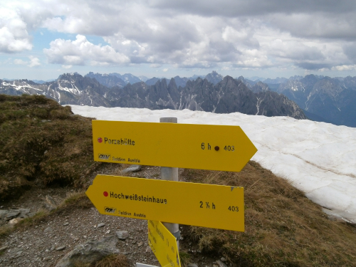 Spaß und Mut beim Wandern